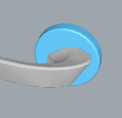  Cozy Cottage Bürstner door handle rosette set