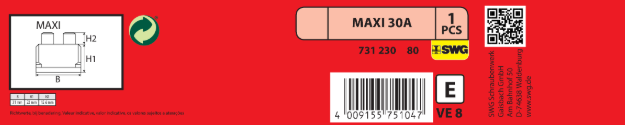 30A Maxi Sicherung 