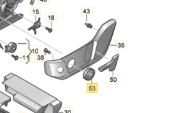  Family Finca VW Seat Adjustment wheel lever