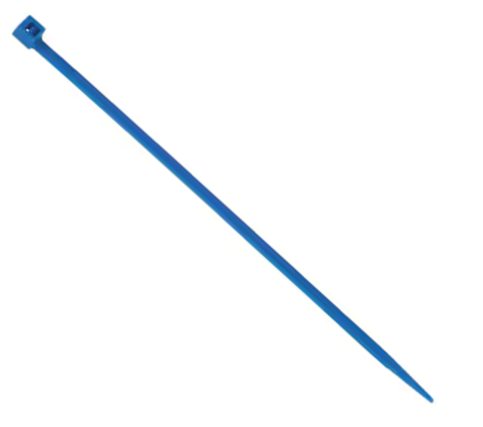 Cable strap neon blue PA, halogen- /silicone-free 3,5x200 (100 pieces)
