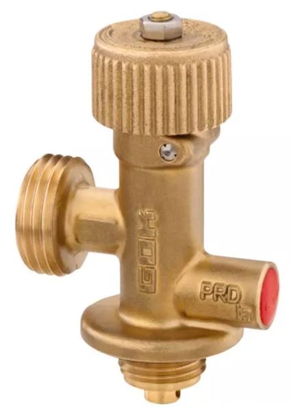 Gas bottle valve 5kg SWE 