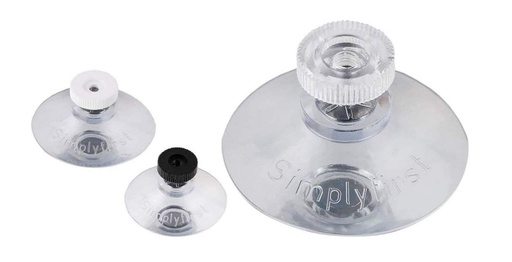 [51090] Suction cup 40mm with thread - M4 x 10mm