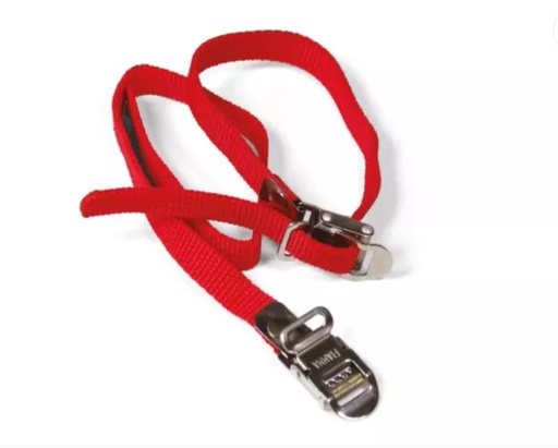 [51030] Befestigungsriemen 2er Set rot