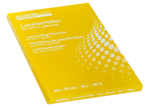 [30141] Laminierfolie DIN A4, Pack 100 St.
