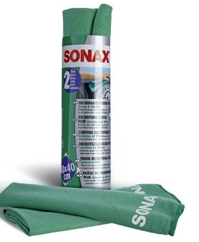 [VE10650] Microfasertuch Scheibe + Innen - grün (50er Pack)
