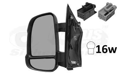 [50349] Roadhouse Mirror complete  left short