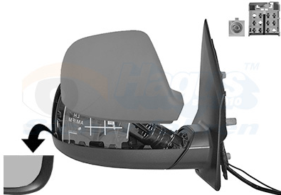 [54698] Surfer Suite/ Beach Hostel VW California Mirror passenger side