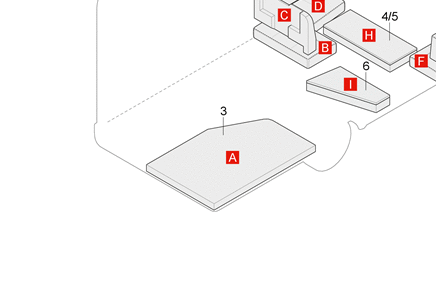 [54009] Camper Castle Bürstner Matratze Doppelbett