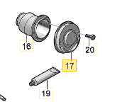 [54876] VW Grand California exhaust stack cover exhaust