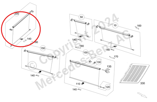 [50320] Marco Polo Travelhome roller blind for tailgate