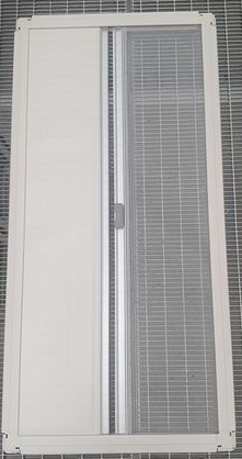 [58647] Roadhouse sliding door Remis Plisee roller blind Duo