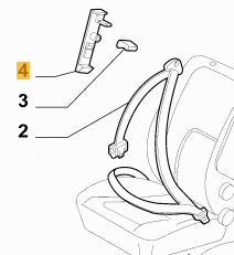 [54772] Roadhouse front seatbelt adjuster