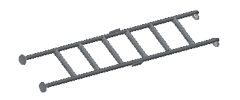 [54460] Roadhouse Hymer ladder complete 