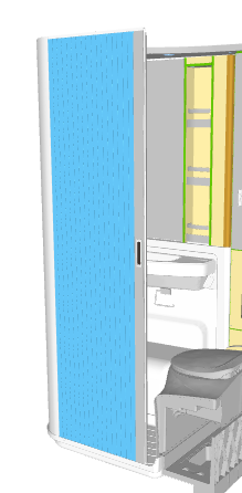 [53326] Cozy Cottage Knaus  shower door
