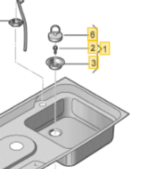 [59903] Surfer Suite/ Beach Hostel VW California  Stöpsel Plug Sink