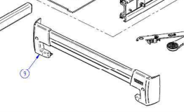 [50042] Thule Slideout 700 Footboard complete  (Kopie)