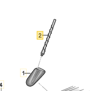 [55611] Family Finca antenna rod