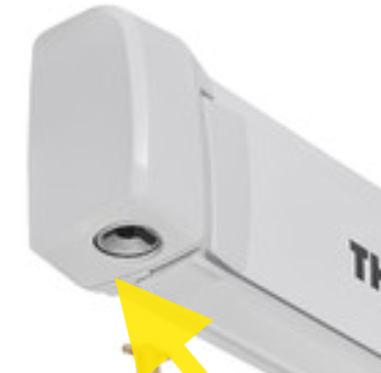 [50665] Thule Omnisotr 4200 End Caps white l+r