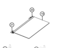 [54700] Ford Nugget Camper Cabin splash guard stove side