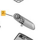[59898]  Camper Castle Peugeot inner mirror