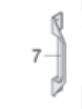 [53799] Roadhouse Bürstner door handle