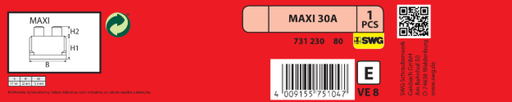 [564543] 30A Maxi Sicherung 