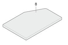 [51111]   LMC Roadhouse lower mattress w. cover