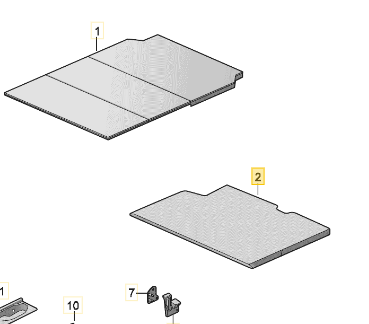 [546778] Surfer Suite VW California Mattress single down