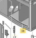 [59300a] Surfer Suite Leading Rail Kitchen Block
