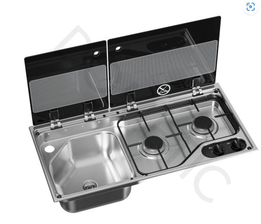 [54914] Couple Cottage Weinsberg Stove Cooker Cover Glass