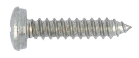 [50200] Galvanised steel number Sign screw 4.8 x 16 