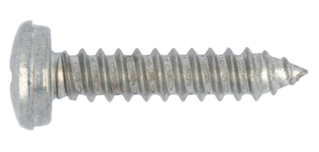 [50220] Galvanised steel number Sign screw 4.8 x 22 